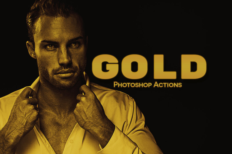 gold-effect-photoshop-actions
