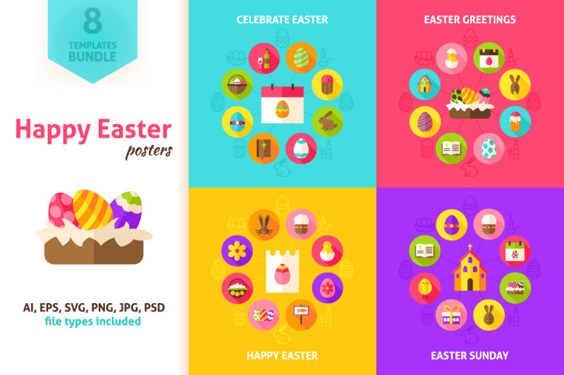 happy-easter-vector-concepts