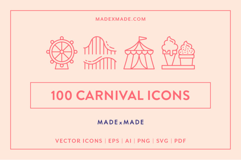 line-icons-ndash-carnival