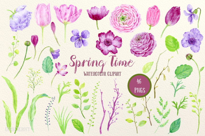 watercolor-design-kit-spring-time