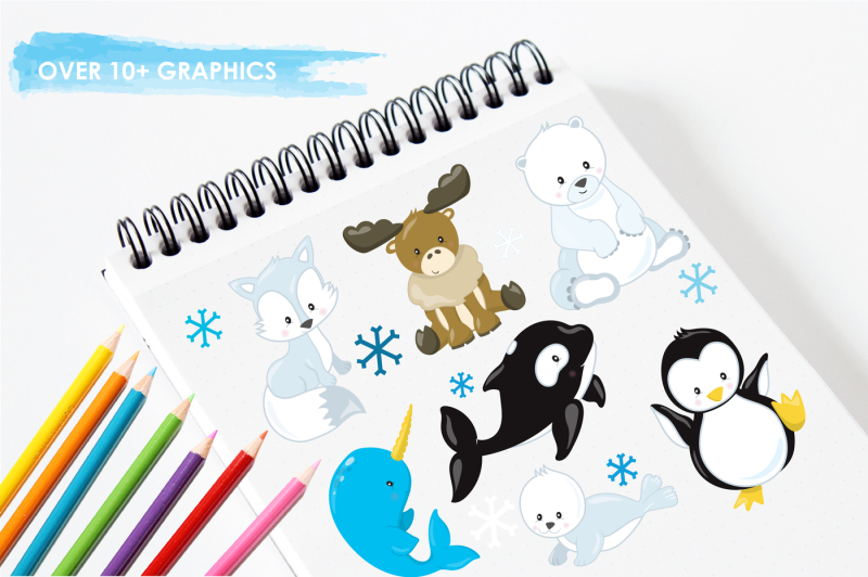 artic-friends-graphics-and-illustrations