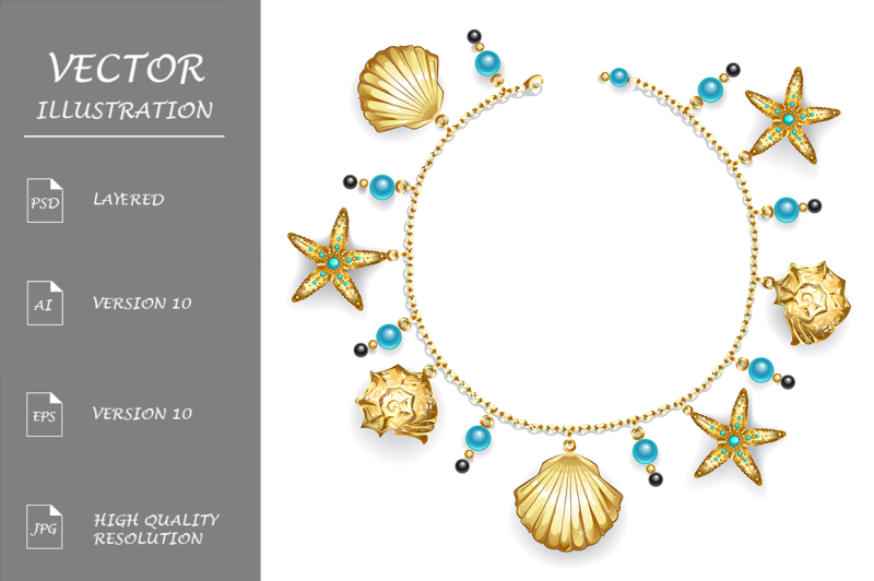 bracelet-with-seashells