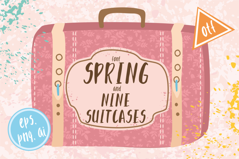 spring-font-9-suitcases