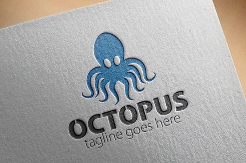 Octopus Logo By StudioGraphi | TheHungryJPEG