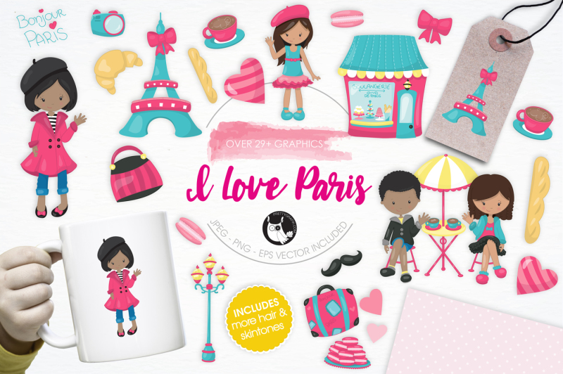 i-love-paris-graphics-and-illustrations