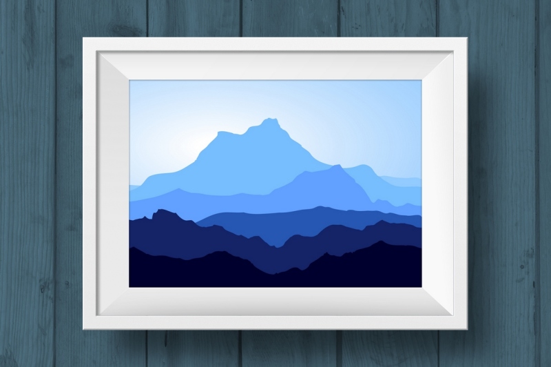 huge-blue-mountains-set-vector
