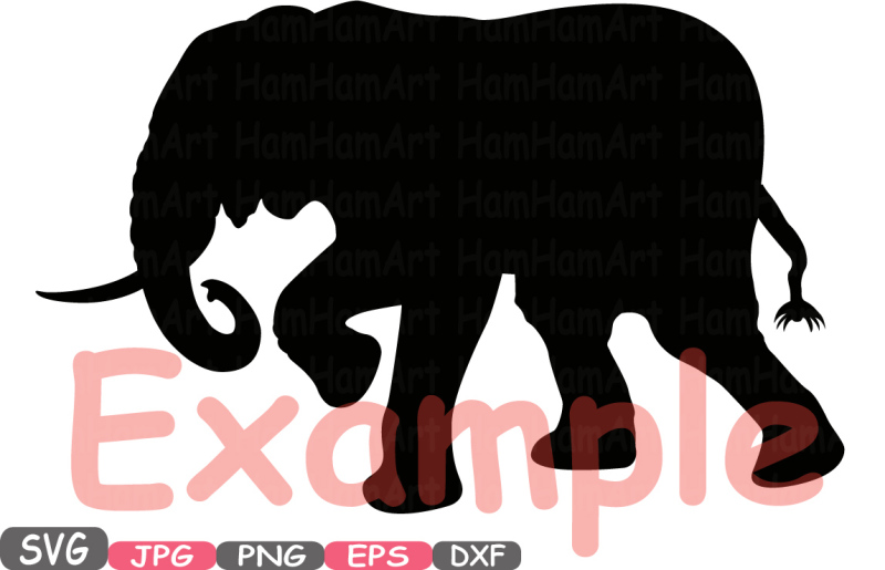 elephant-svg-mascot-jungle-animal-safari-monogram-cutting-files-svg-family-decor-wild-silhouette-school-clipart-eps-png-dxf-jpg-zoo-384s