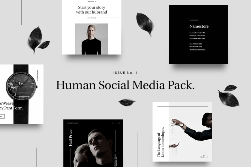 human-social-media-pack