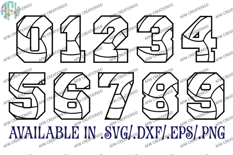 volleyball-numbers-svg-dxf-eps-digital-cut-files