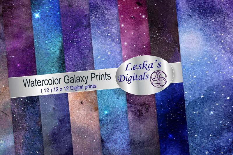 watercolor-galaxy-prints-digital-paper