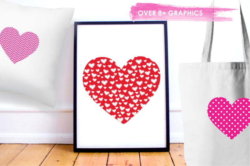 patterned-hearts-graphics-and-illustrations