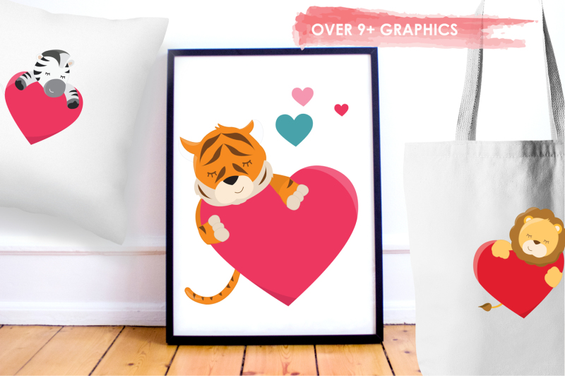 valentine-animals-graphics-and-illustrations