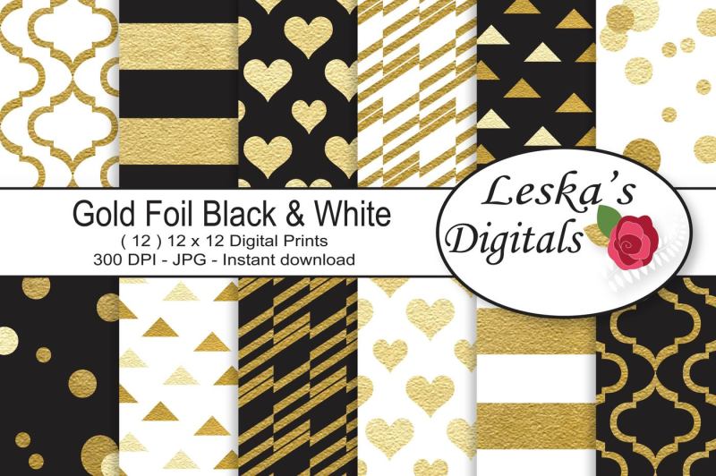 black-and-gold-digital-paper-pattern