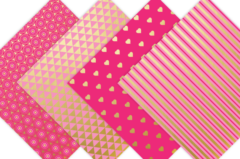 pink-and-gold-digital-paper-patterns