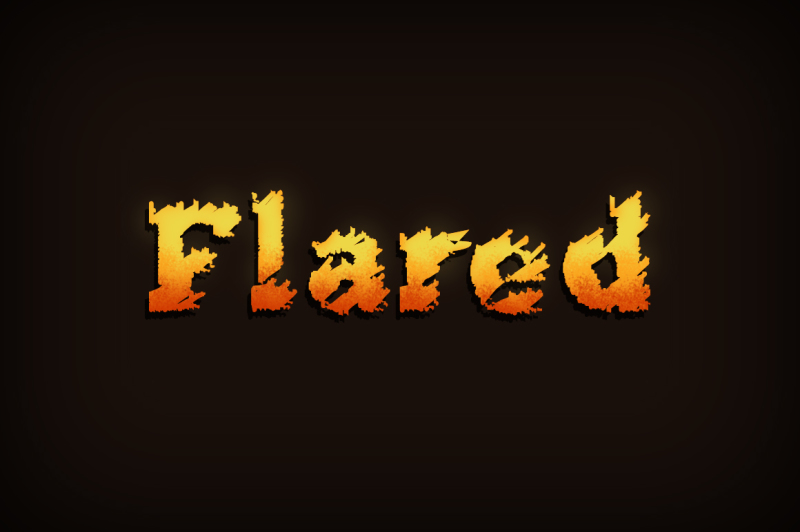 flared-font