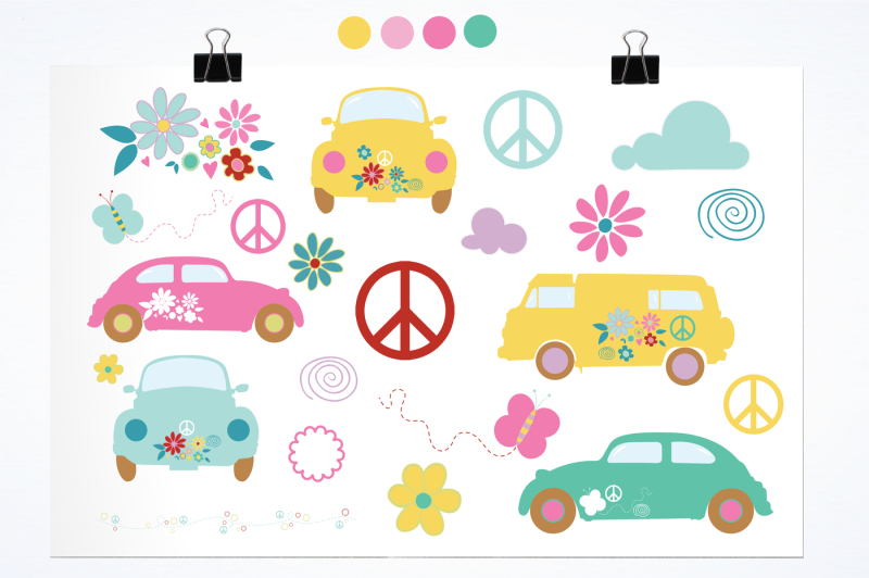 hippy-cars-graphics-and-illustrations