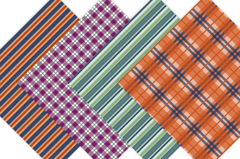 plaid-and-stripes-digital-paper