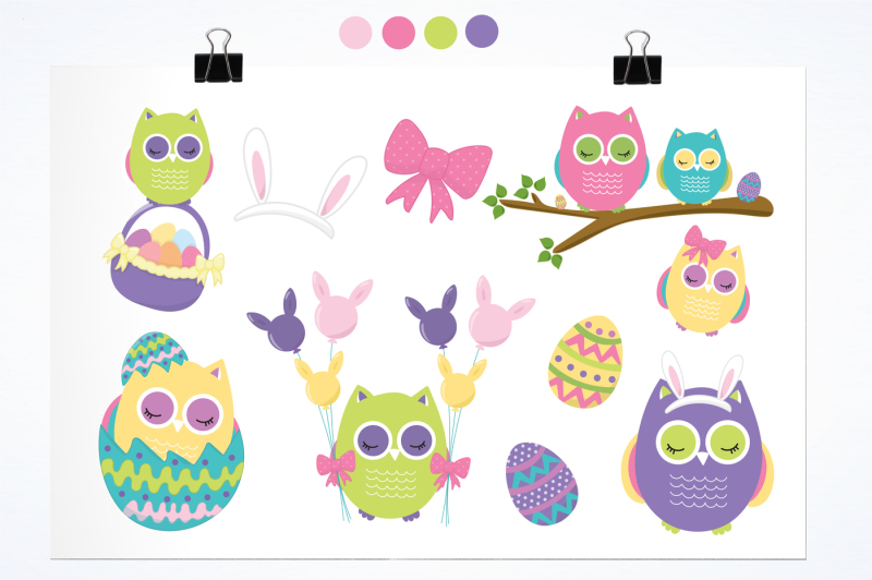 easter-owls-graphics-and-illustrations