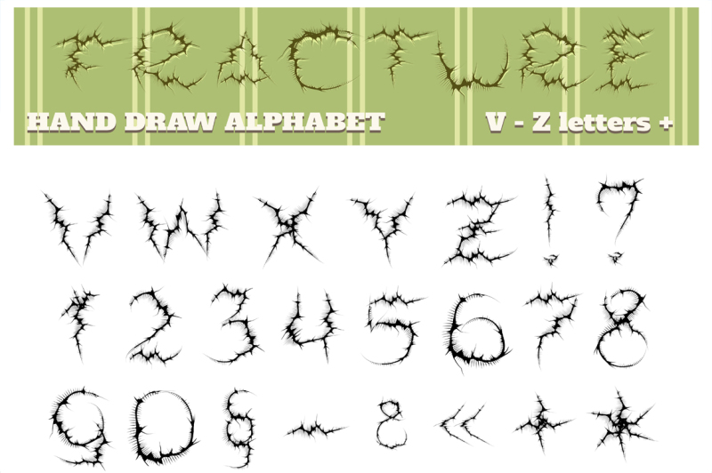 fracture-alphabet
