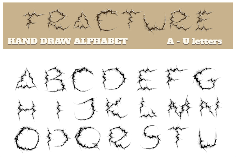 fracture-alphabet