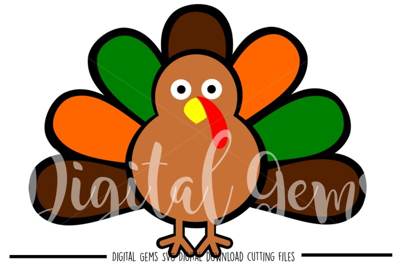 Download Turkey SVG / DXF / EPS / PNG Files By Digital Gems | TheHungryJPEG.com