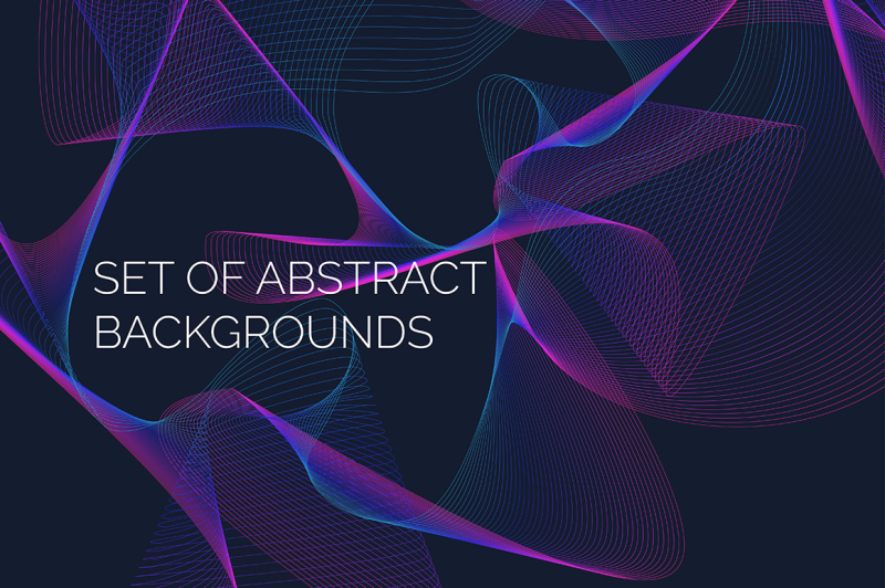 set-of-abstract-backgrounds