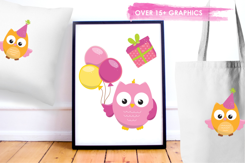 birthday-owls-girls-graphics-and-illustrations