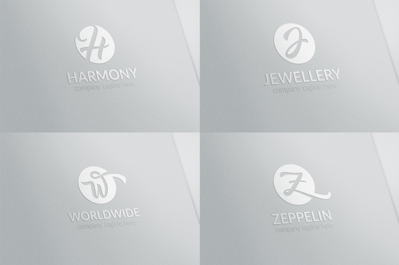 all-initial-letter-logos-bundle
