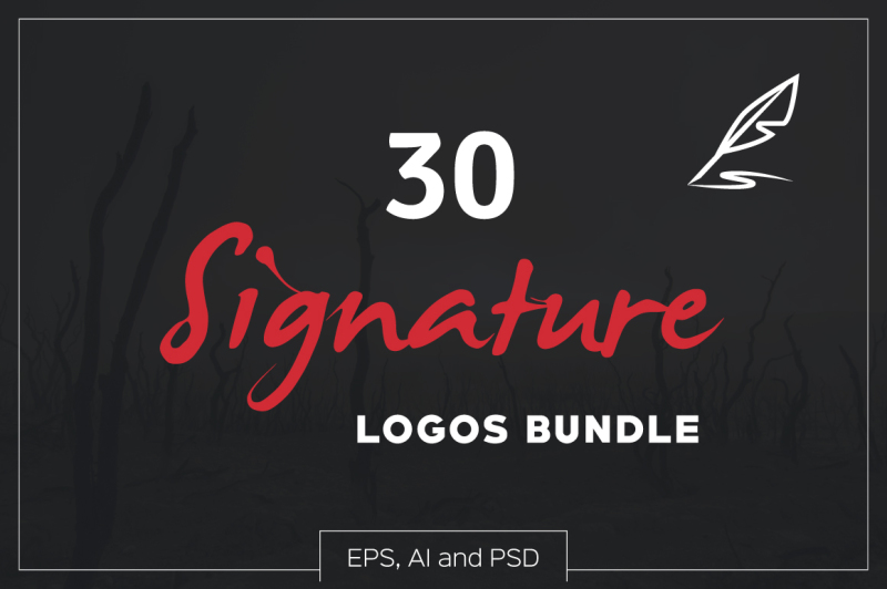 30-signature-logos-bundle