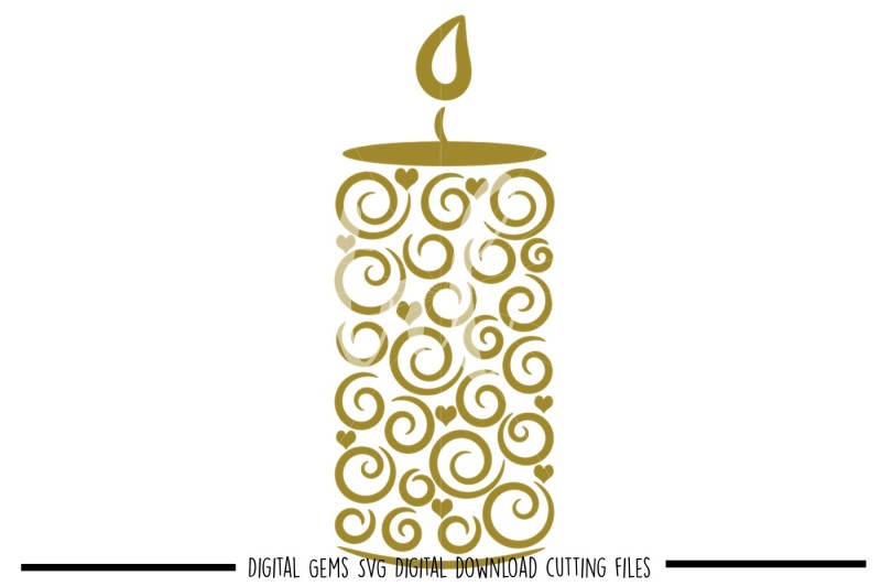 candle-svg-dxf-eps-png-files