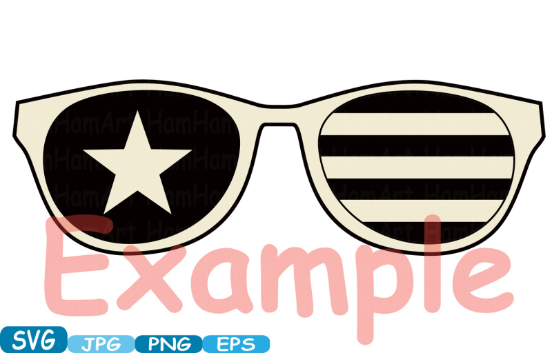 4th-of-july-party-photo-booth-prop-silhouette-cameo-cutting-files-svg-stickers-clipart-face-clip-art-digital-graphics-commercial-use-283s