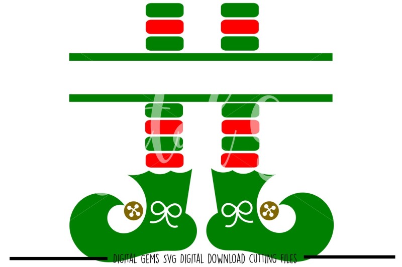 Elf Legs SVG / DXF / EPS / PNG Files By Digital Gems | TheHungryJPEG.com