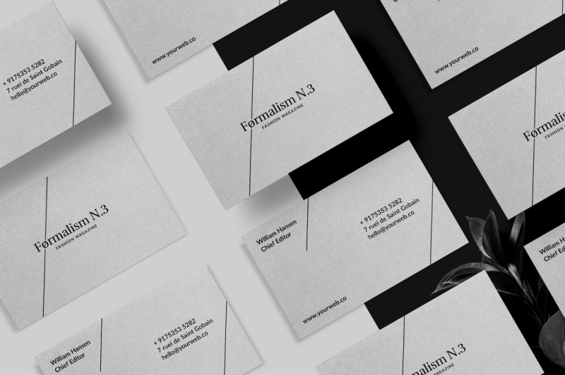 formalism-n-3-business-card-template