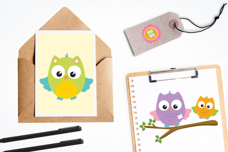 summer-owls-graphics-and-illustrations