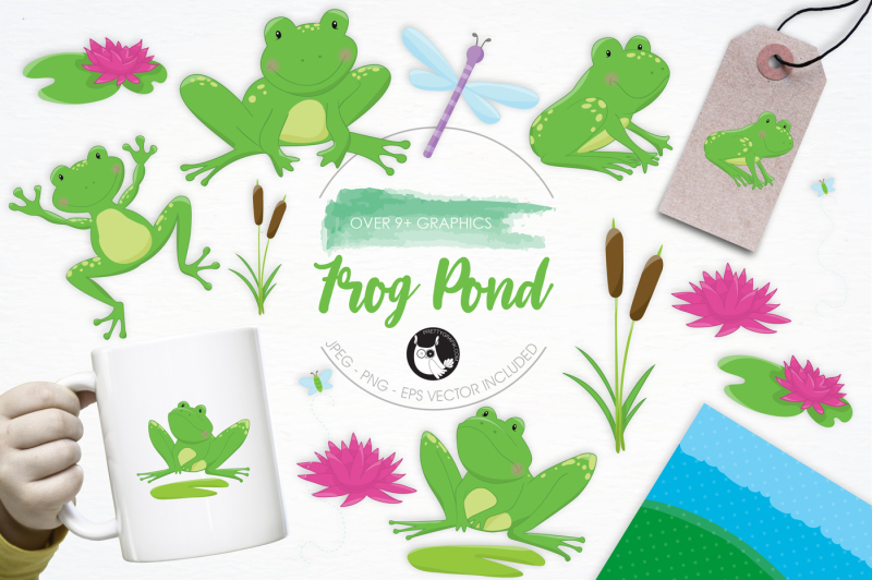 frog-pond-graphics-and-illustrations