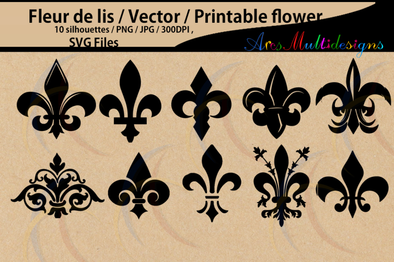 fleur-de-lis-silhouette-svg-vector