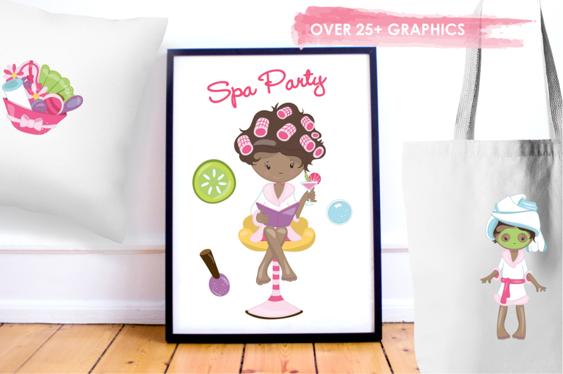 spa-girls-graphics-and-illustrations