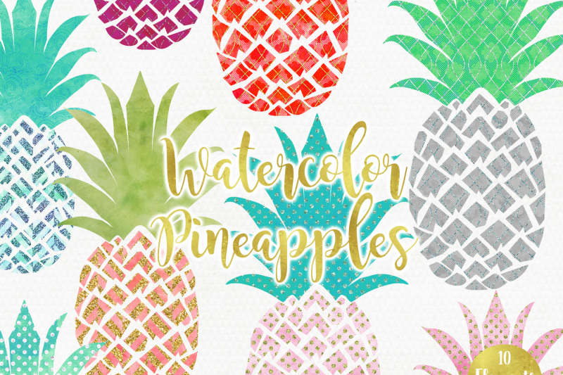 fun-and-cute-watercolor-graphics-bundle