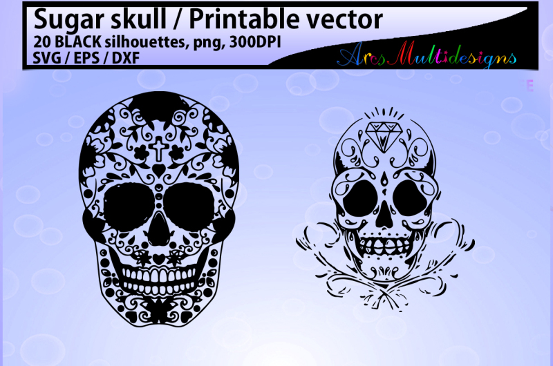 sugar-skull-silhouette-clipart-svg-illustration