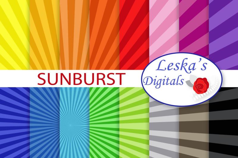 sunburst-digital-paper-backgrounds