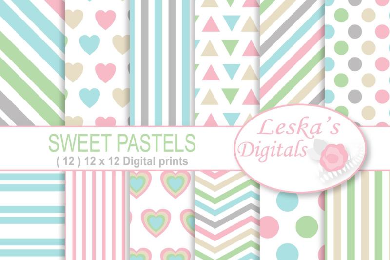 pastel-digital-paper-pack