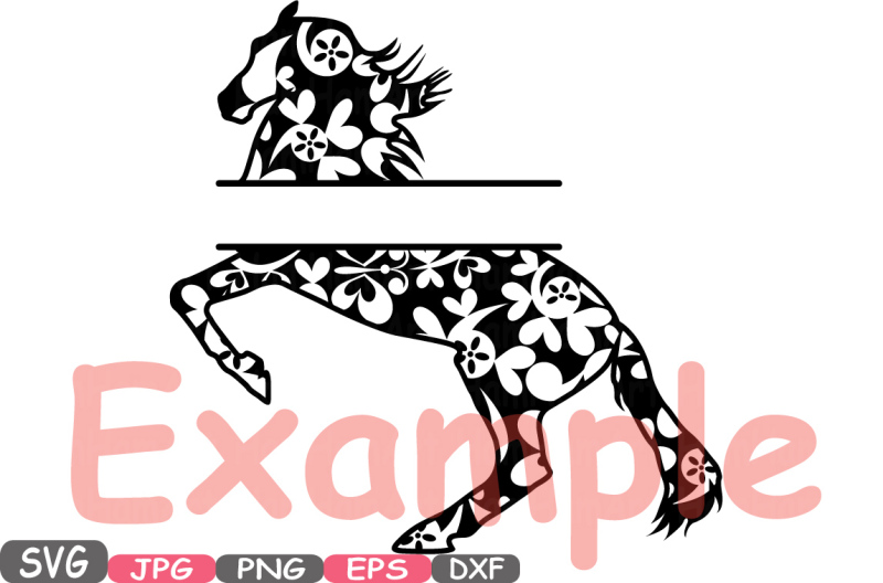Free Free 116 Floral Horse Svg SVG PNG EPS DXF File