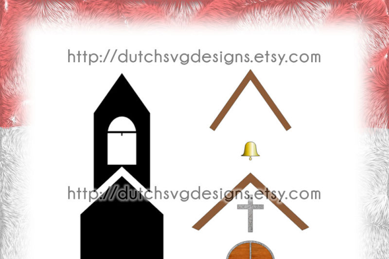2 Church Cutting Files In Jpg Png Svg Eps Dxf For Cricut Silhouette Clipart Vector Diy Chapel Religion Religious Cuttable By Dutch Svg Designs Thehungryjpeg Com