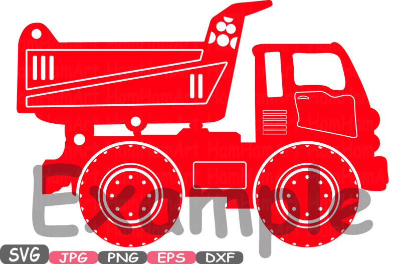 construction-machines-silhouette-svg-file-cutting-files-dump-trucks-toy-toys-cars-excavator-stickers-builders-work-school-clipart-dxf-642s