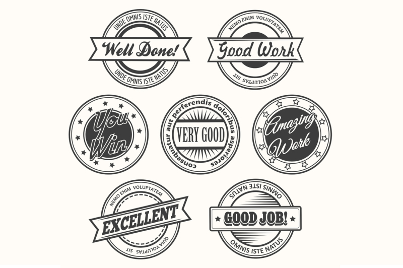 motivative-badges-set