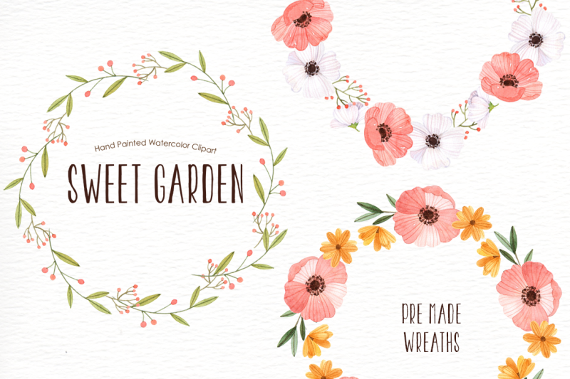sweet-garden-watercolor-clipart