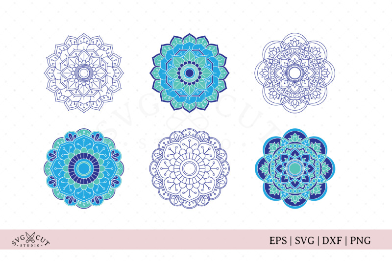 Download Mandala SVG Cut Files By SVG Cut Studio | TheHungryJPEG.com