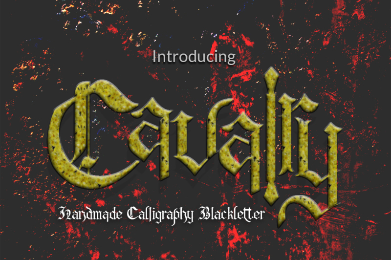 cavalry-blackletter
