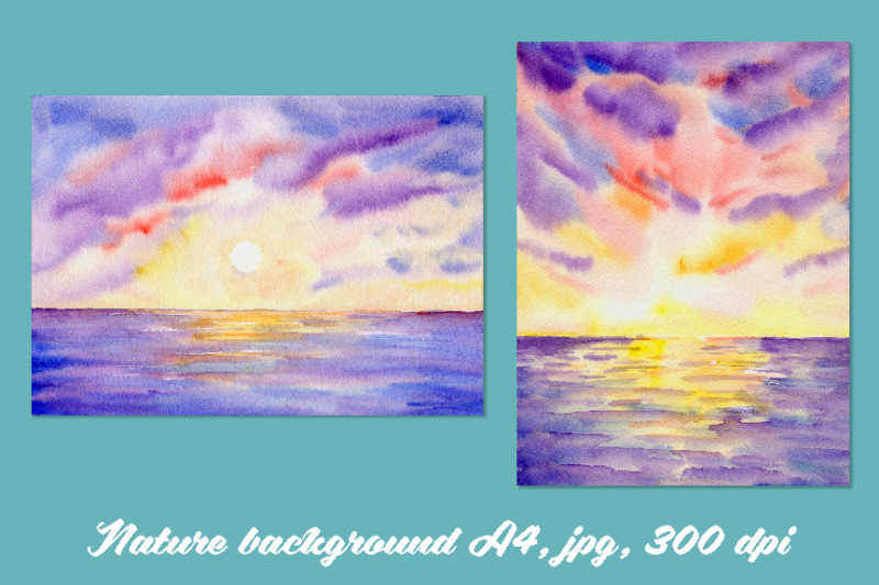 watercolor-background-ocean