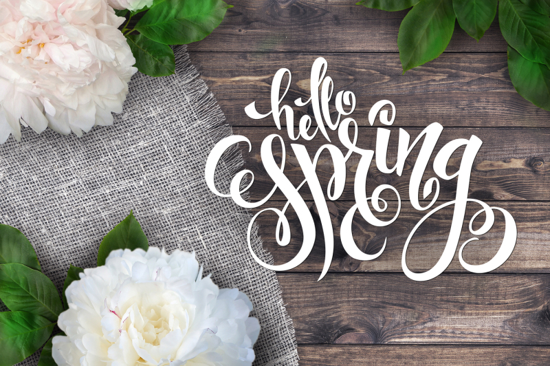 spring-lettering-overlays-collection